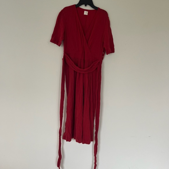 Des‎ Petites Hauts Yolanda V-Neck Midi Dress - Picture 5 of 8
